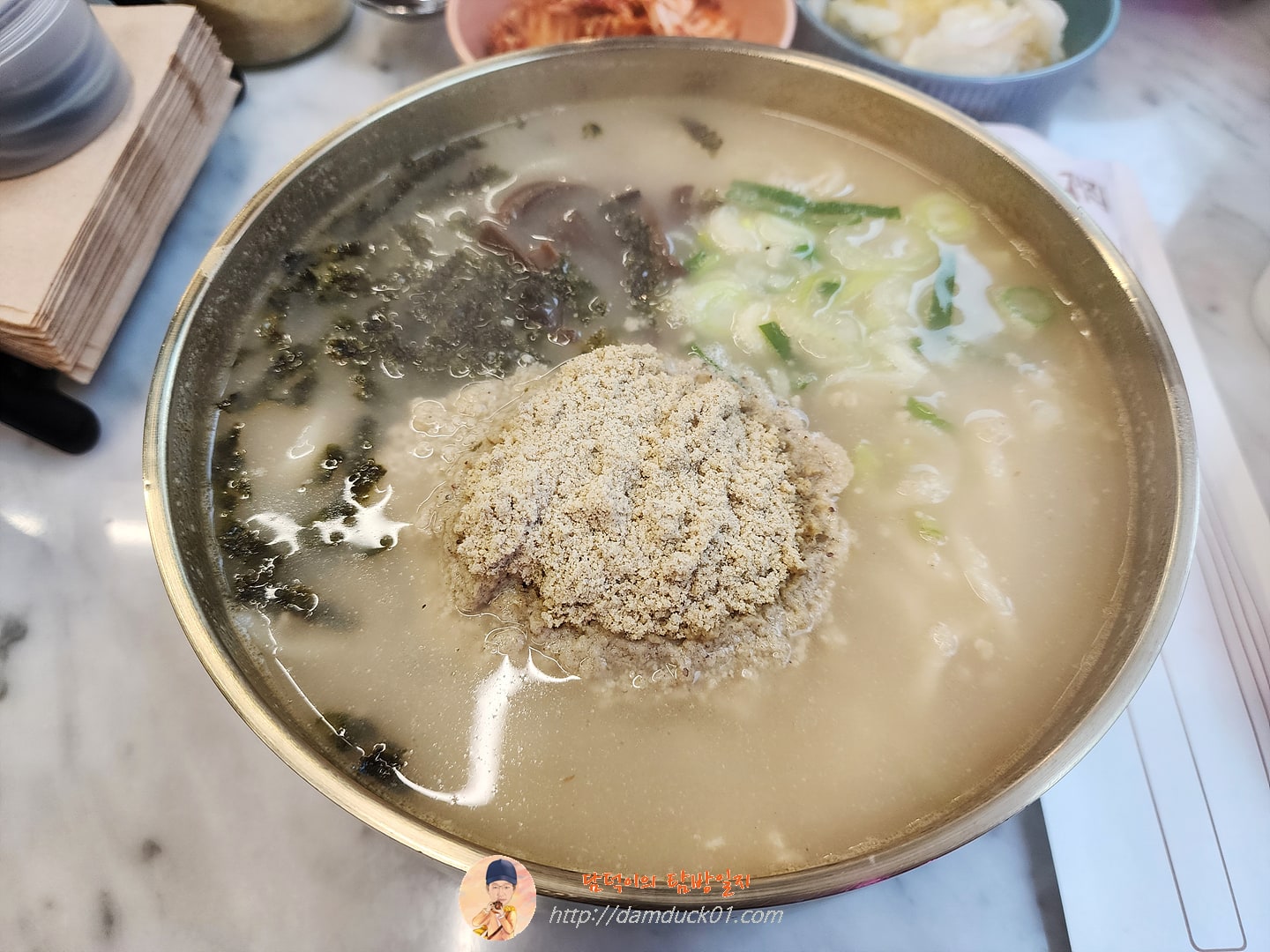들깨칼국수