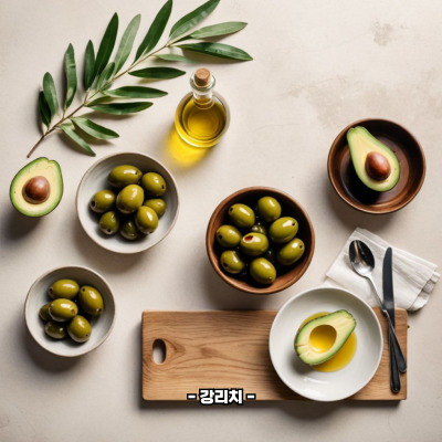 아보카도 오일과 올리브 오일의 차이