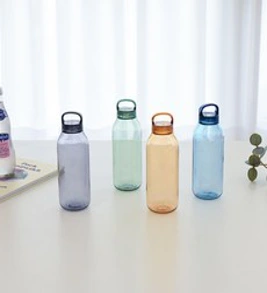 킨토 워터보틀 500ml - 투명 엠버 스모크 그린 블루