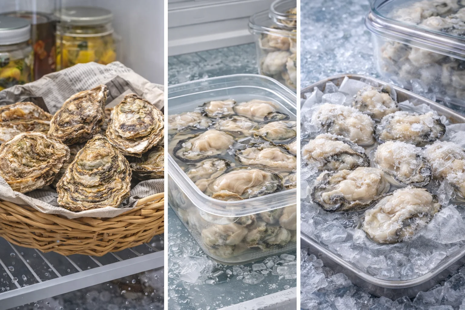 석화 보관법: 냉장? 냉동? 가장 오래 신선하게 먹는 법