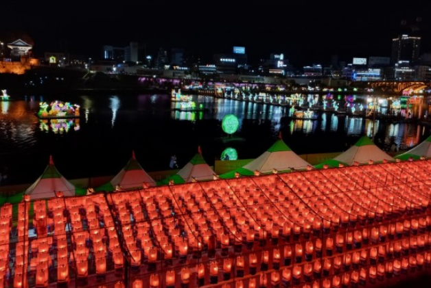 2024년 진주남강유등축제 주차장