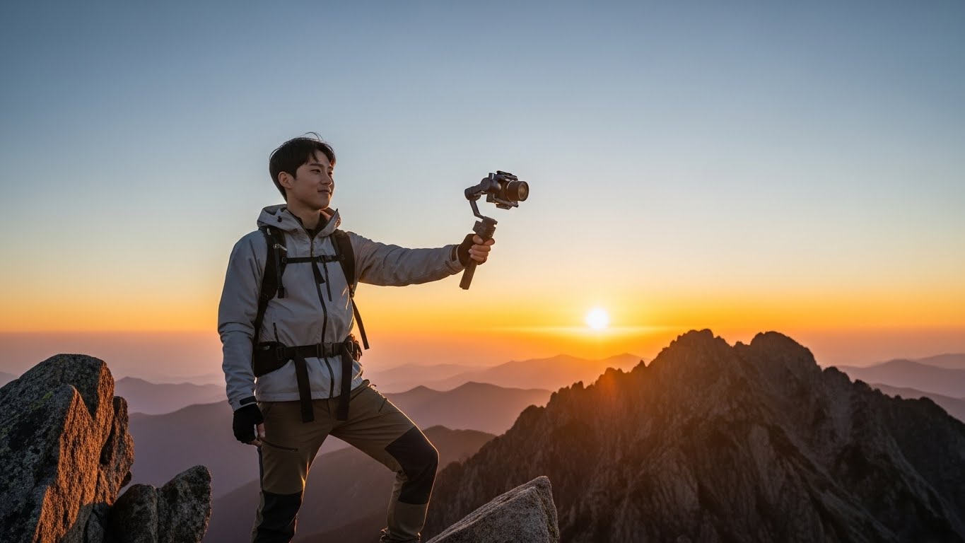 AI 유튜버로서의 성공적인 시작과 밝은 미래를 다짐하는 한국 청년 크리에이터