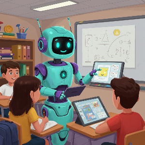 인공지능 로봇 교사와 학습 보조