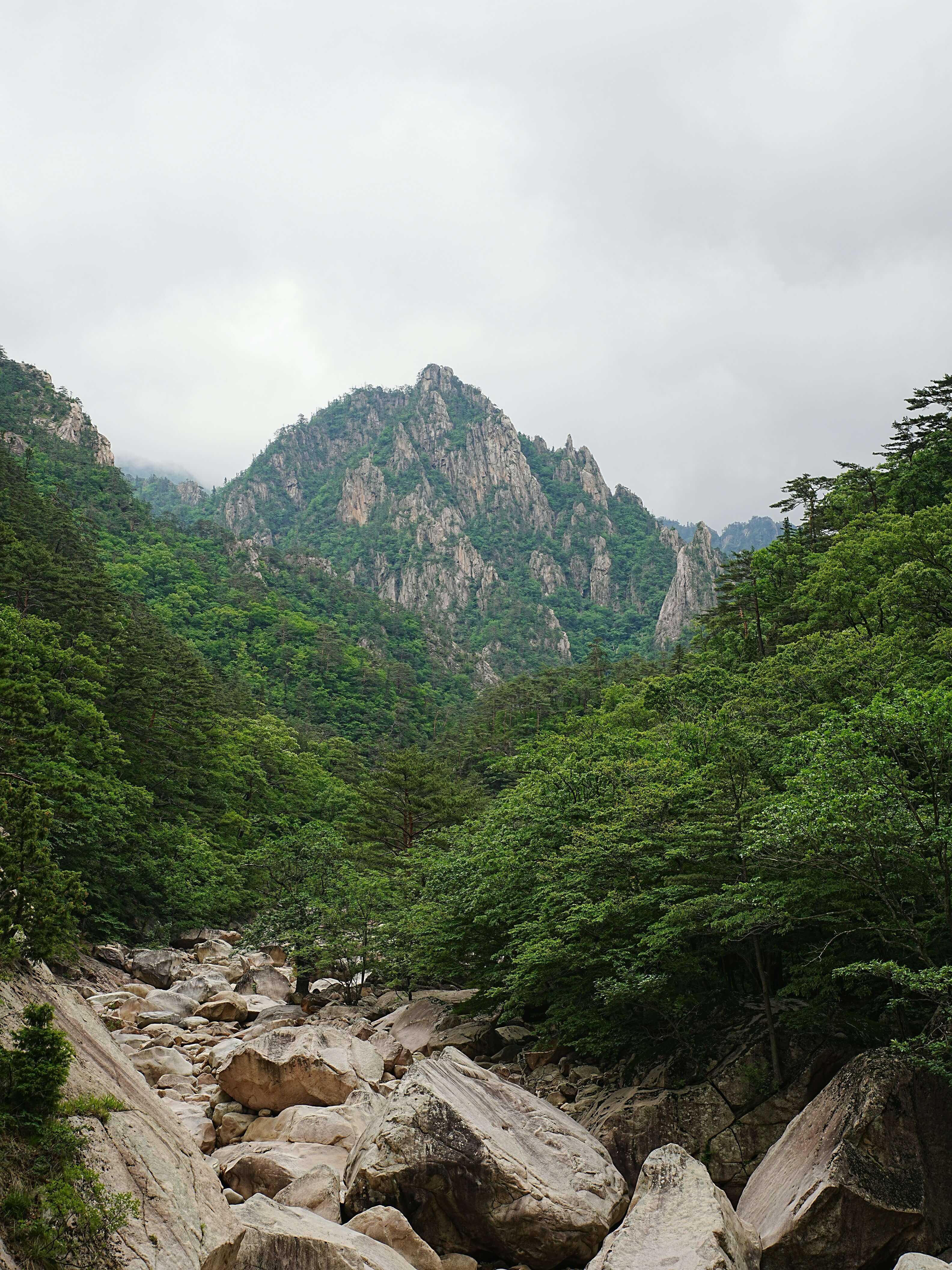 한국 100대명산 지도