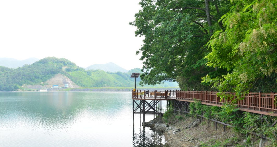 장성호 출렁다리