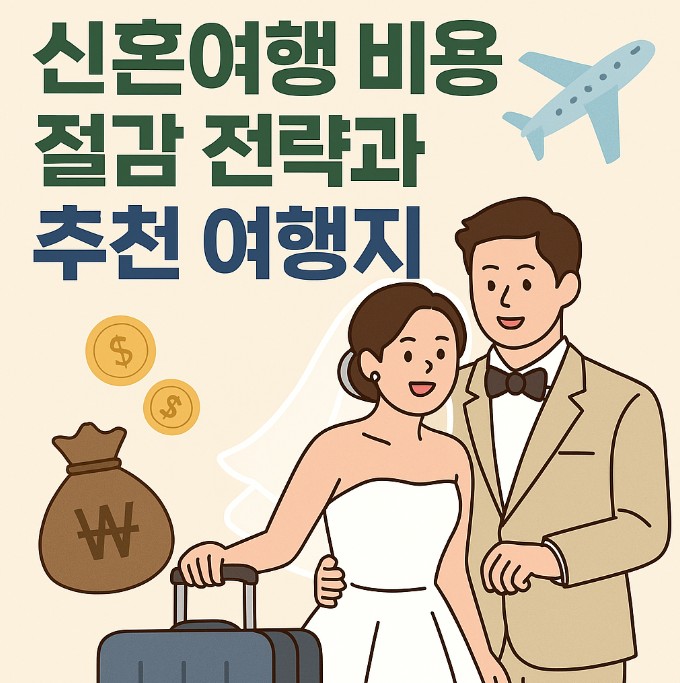 신혼여행 비용 절감