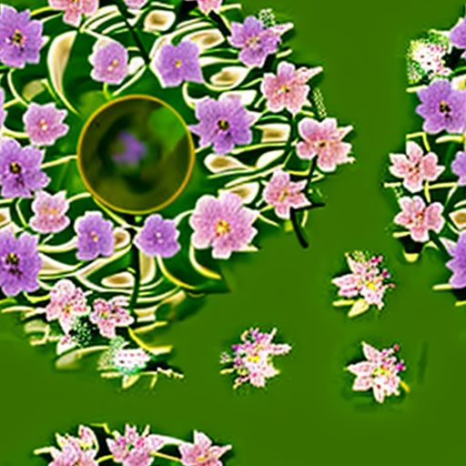 Stable Diffusion - 'flowers, pond, butterfly, pastel tone, by Claude Monet'