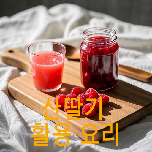 산딸기 활용 요리
