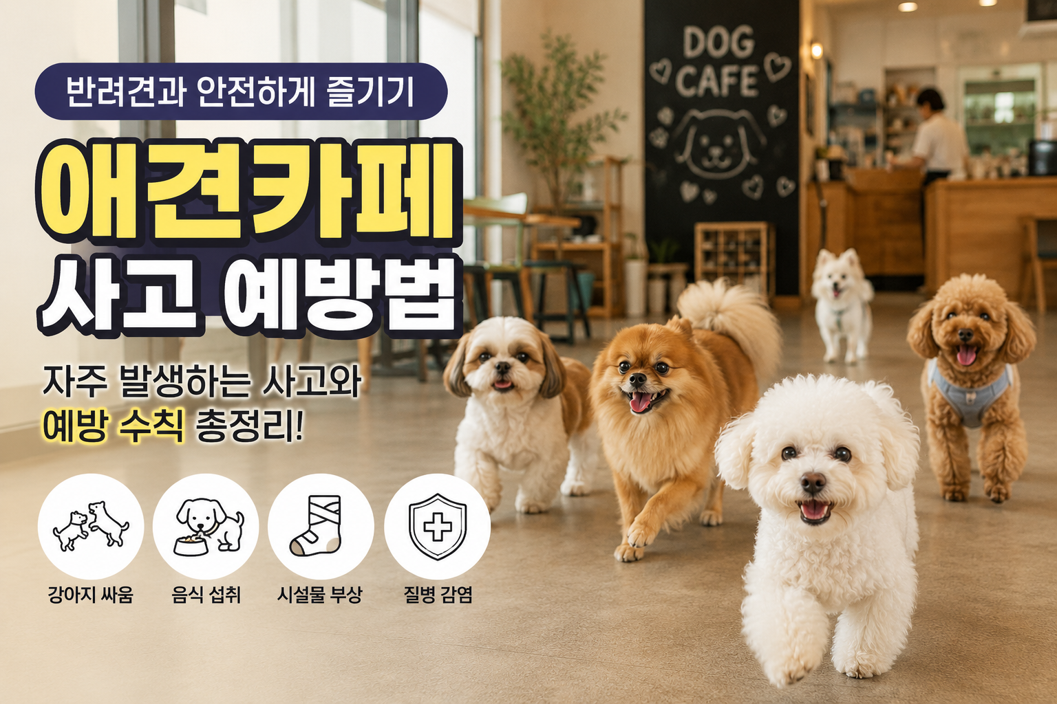 애견카페 사고 예방법