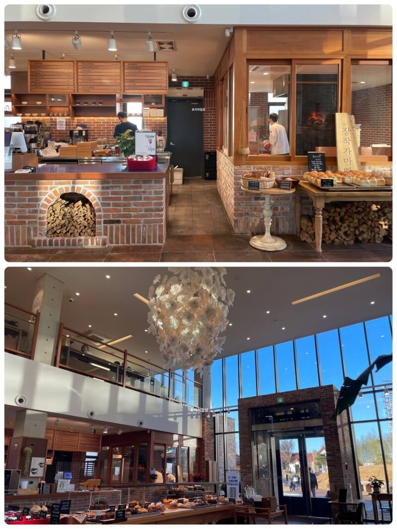 천안 맛집 뚜쥬루 빵돌가마점 - 빵 장작가마 카페 내부