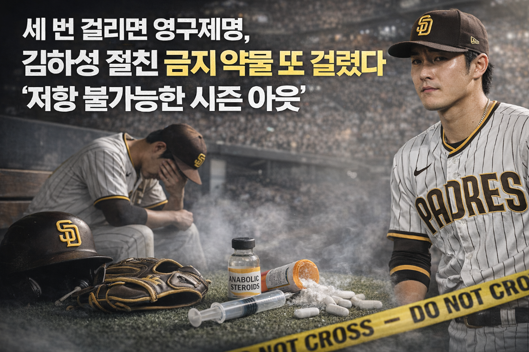 김하성 절친 금지약물 적발, 영구제명 위기 총정리