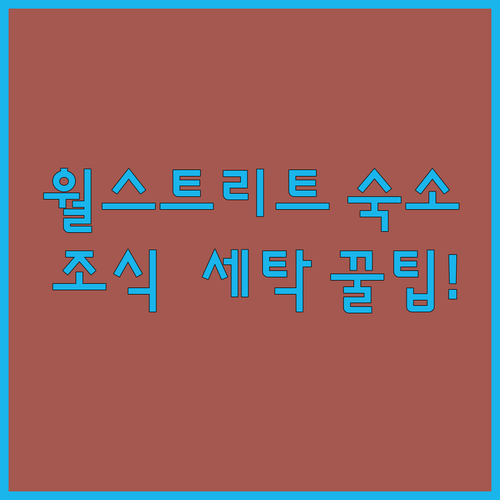 뉴욕 여행 월스트리트 인근 호텔 비교..