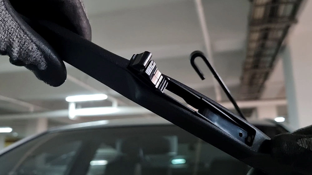 와이퍼 분리 상태