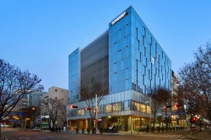 서머셋-센트럴-분당-호텔건물