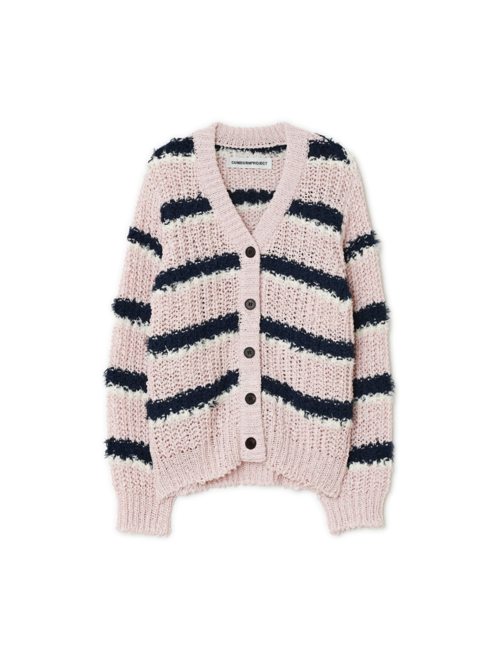 진세연 사랑을 처방해 드립니다 2회 속 공주아 핑크 스트라이프 가디건 패션_썬번프로젝트 SUNBURNPROJECT