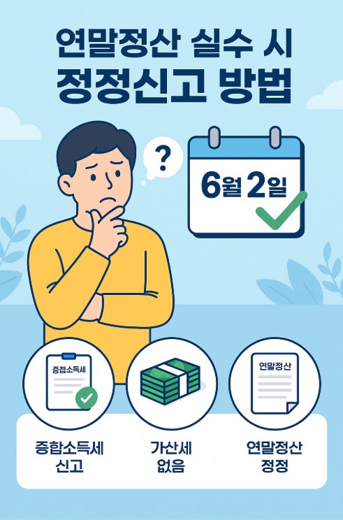 📝 연말정산 수정신고는 언제까지 가능할까? 방법과 주의사항 정리