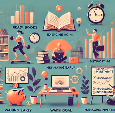 부자 습관 관련 사진