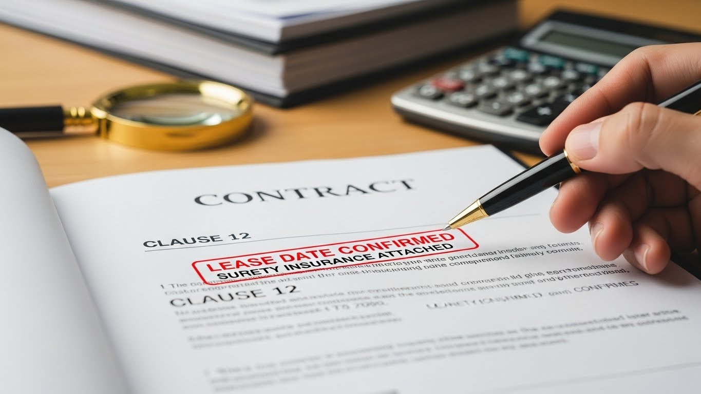 확정일자·보증보험 첨부 필수! 계약서 12가지 조항 점검