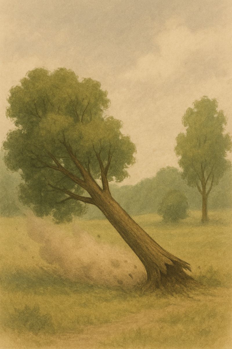 나무 쓰러지는 꿈 의미