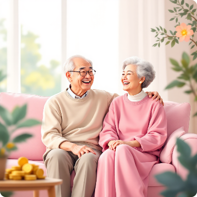 65세 이상 노인 건강지원금 이미지