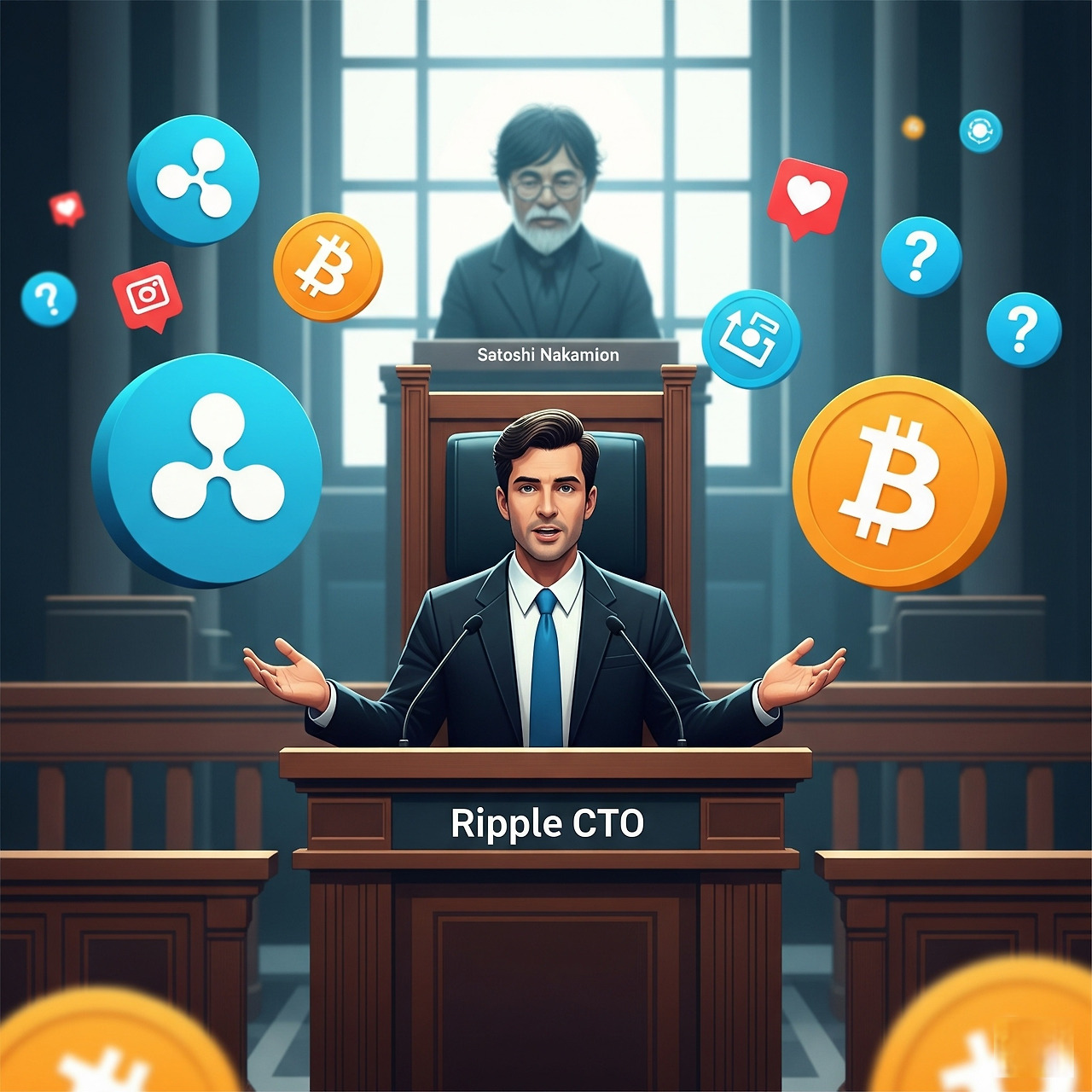 사토시가 XRP를 보유