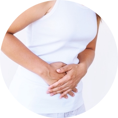 왼쪽 갈비뼈 아래 통증