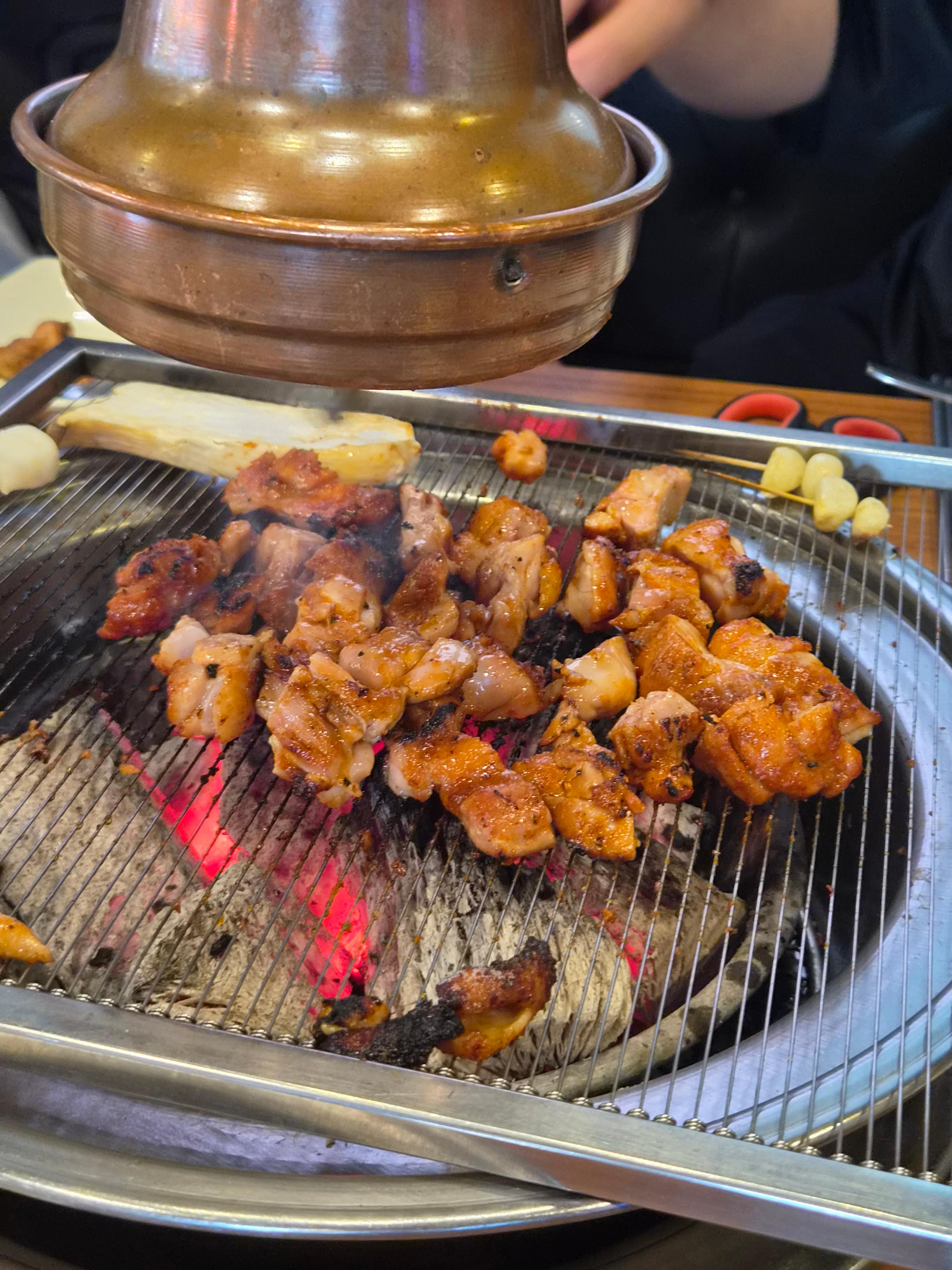경산 백천동 닭갈비 전문점 닭바위｜숯불소금닭갈비·숯불양념닭갈비 후기 — 재재의 일상
