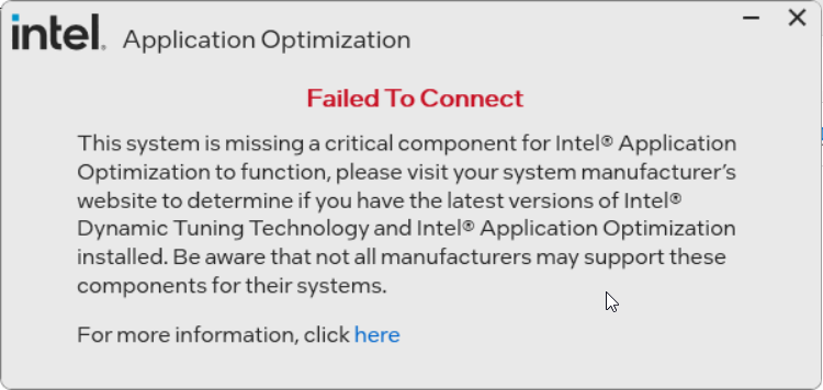 윈도우 PC 게임 성능 높여주는 Intel 무료 앱 IAO 사용하기 캡처 2
