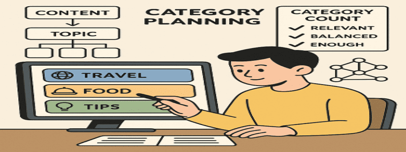 블로그 카테고리 구성 전략 관련 사진