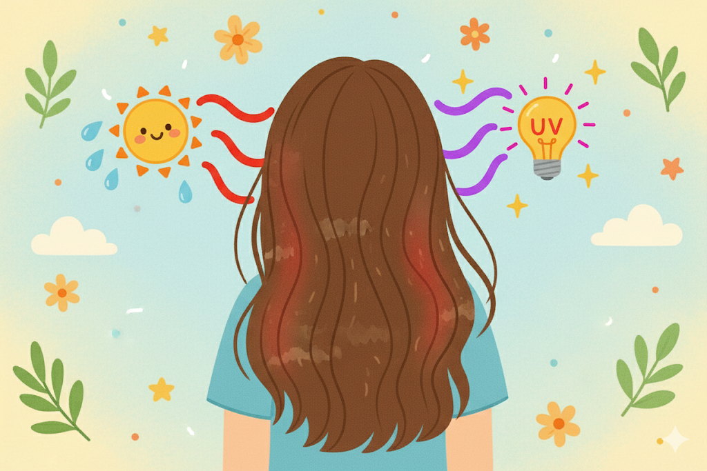 열과 자외선이 모발에 미치는 숨겨진 진실