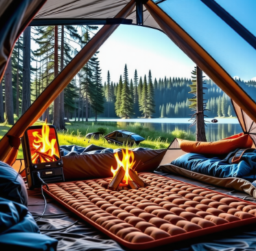 캠핑전기매트그림