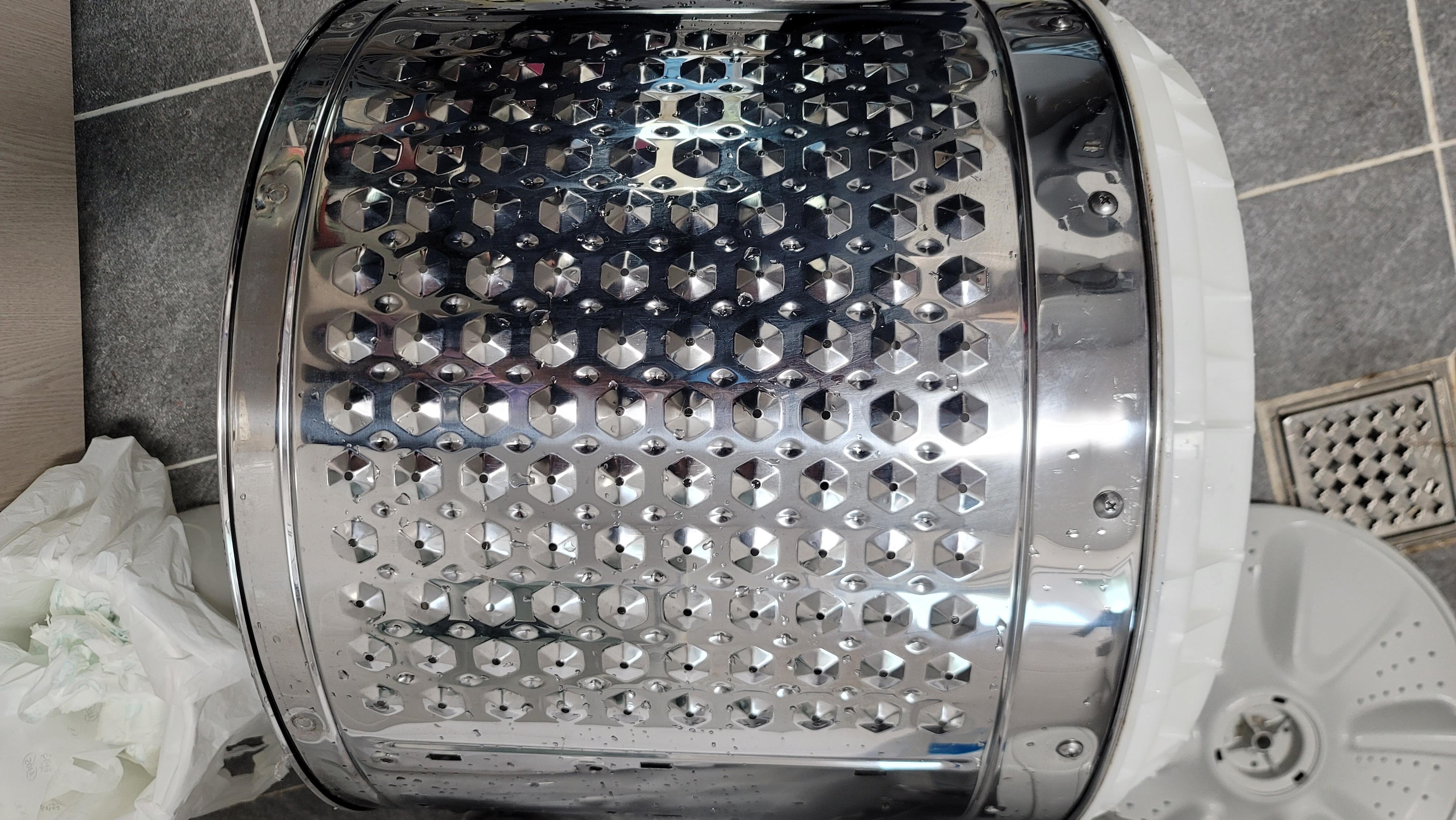 세탁기 청소 후