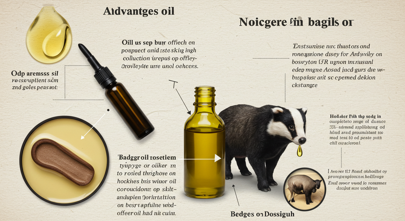 오소리기름이란 무엇인가요?