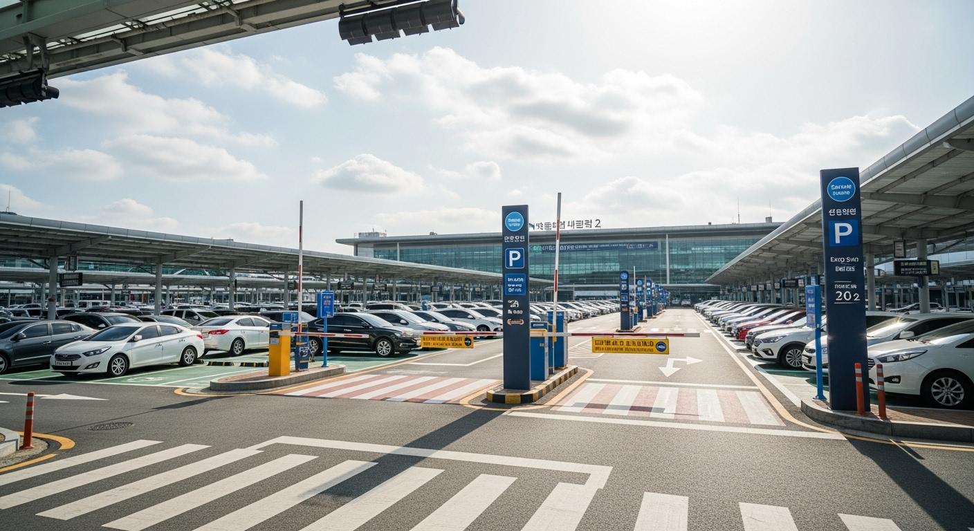 인천공항 제2여객터미널 장기 주차장 예약