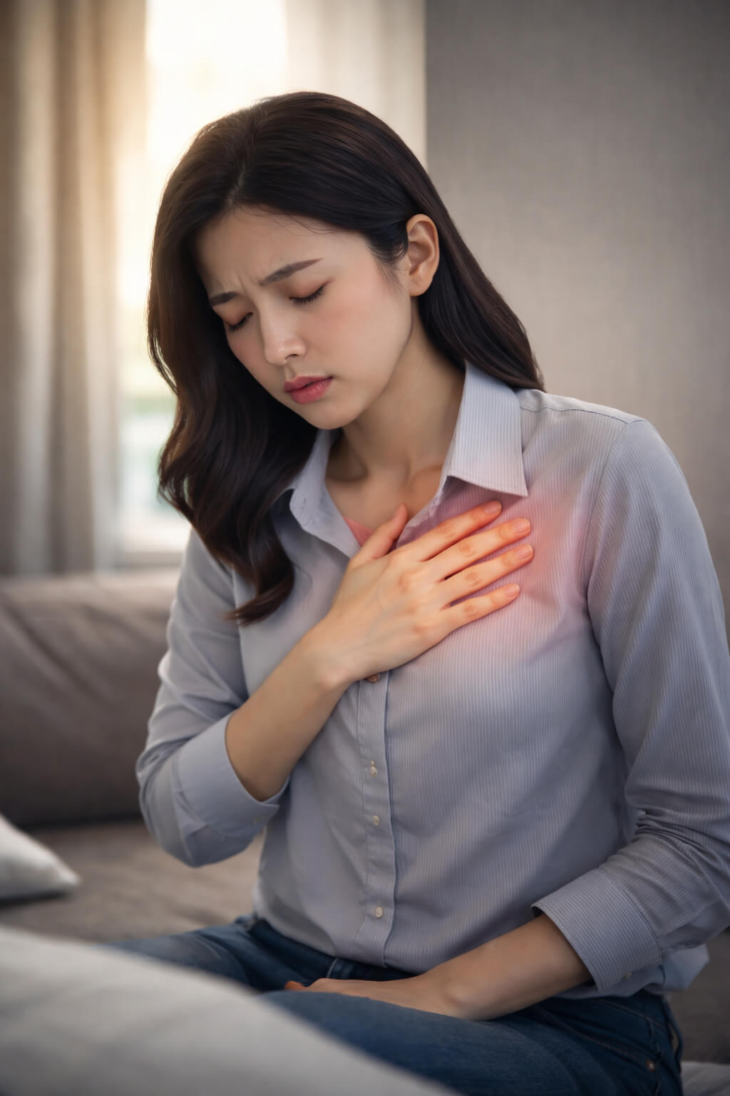 갑자기 가슴이 답답할 때 체크 포인트 7가지