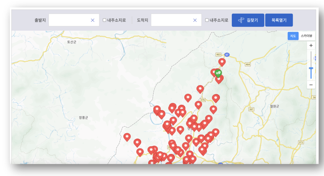 숲나들e 자연휴양림 인천/경기 고대산 예약하기