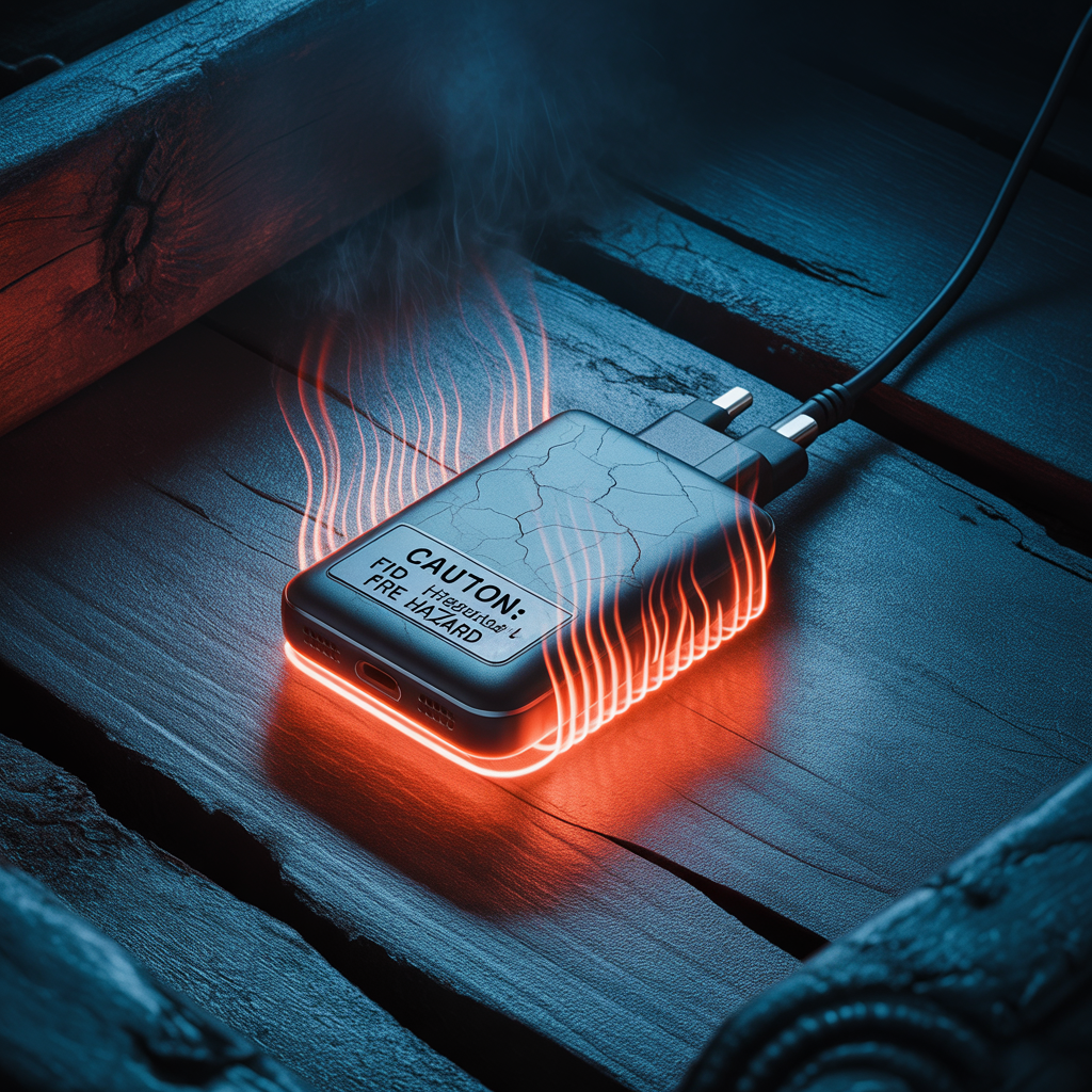 다이소 충전기 안전하게 사용하는 법 - 과열, 누전 방지 꿀팁