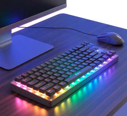 AULA dokgeomi mechanical keyboard F87 F99 F108 comparison with RGB lighting and wireless features