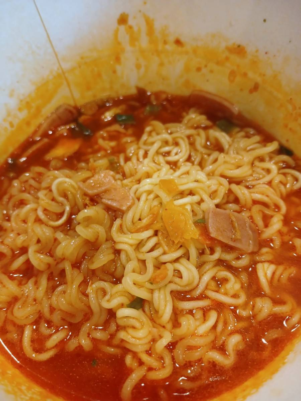오뎅식당 부대라면 풍성한 비주얼