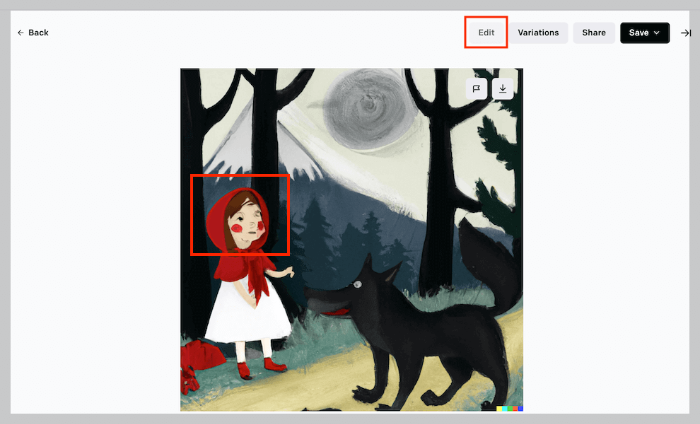 인공지능(AI)으로 그림 그리기 - DALL-E 2 그림 변형 편집 6