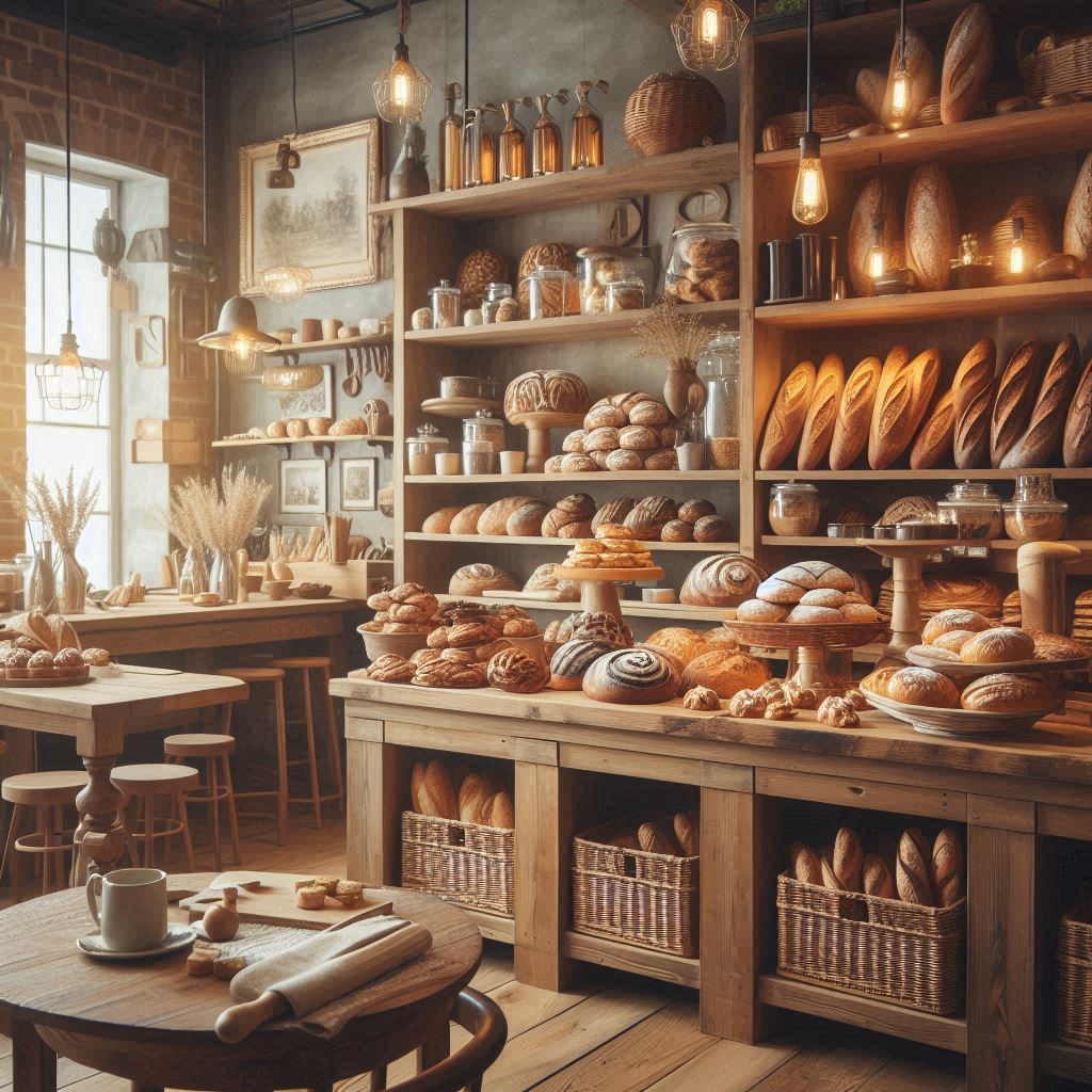 베이커리 배경