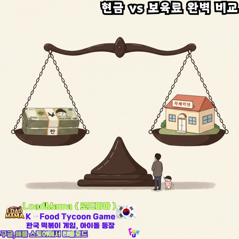 현금 vs 보육료 완벽 비교