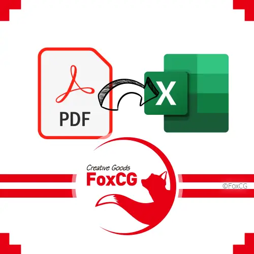 PDF 파일의 표를 엑셀(Excel)로 가져오는 방법(단축키)