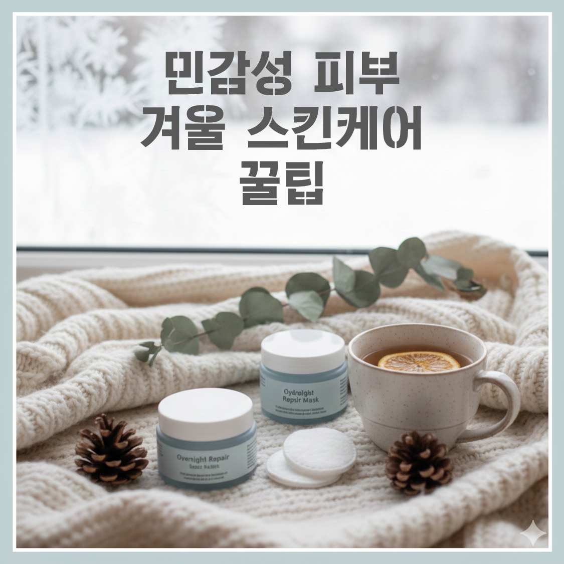 2025 민감성 피부 겨울 스킨케어 꿀팁 TOP 5