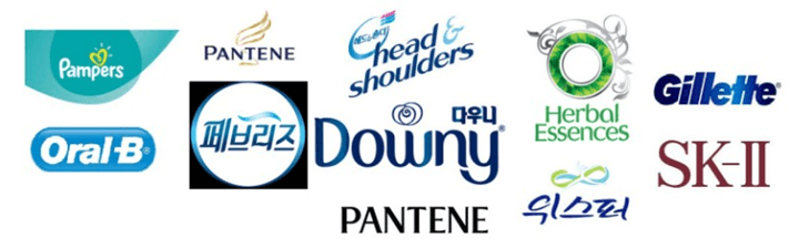 프록터-앤드-갬블-제품-로고-이미지