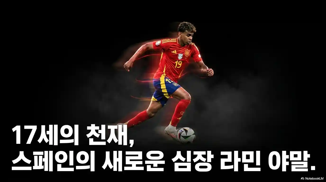 17세 천재 라민 야말의 드리블 장면