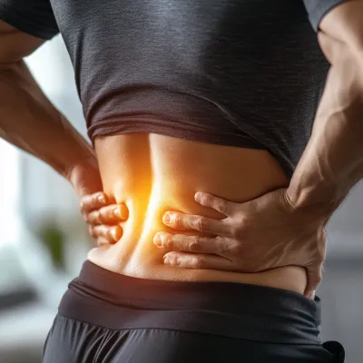 스쿼트 허리 아픔 이유4