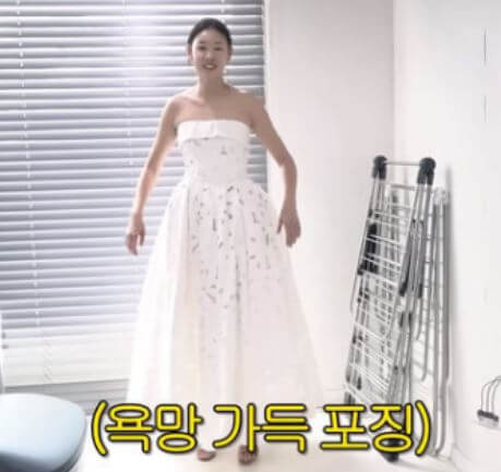 한혜진 드레스