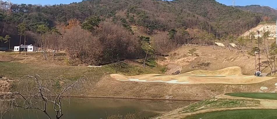 감곡CC 피치코스 8번홀 사진