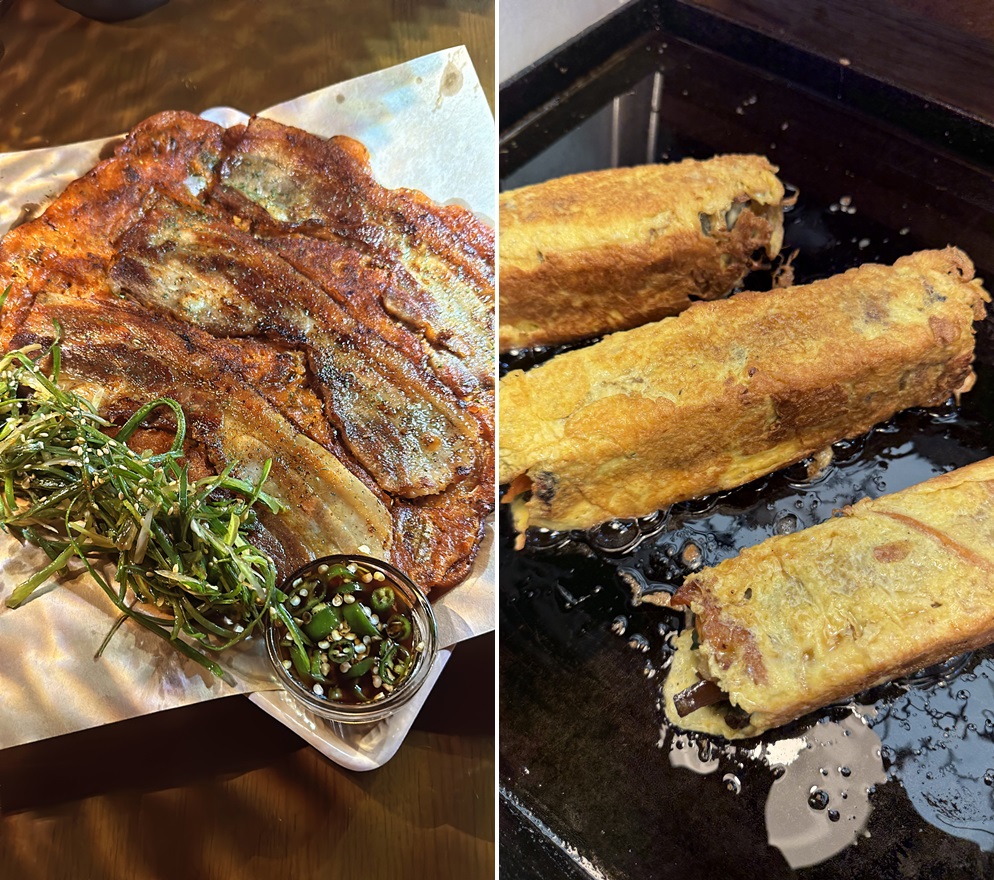 육전김밥과 삼겹살김치전 달인